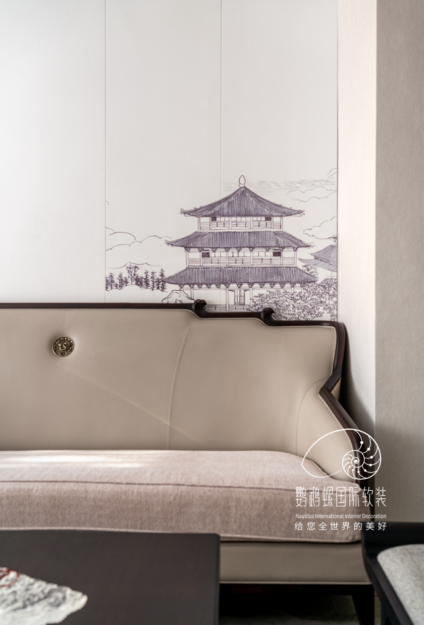 大者260㎡别墅新中式气概装修实景_精装房
