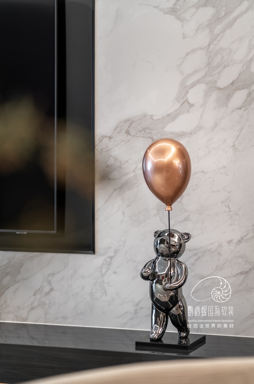 维多利亚207㎡现代极简气概装修实景_精装房